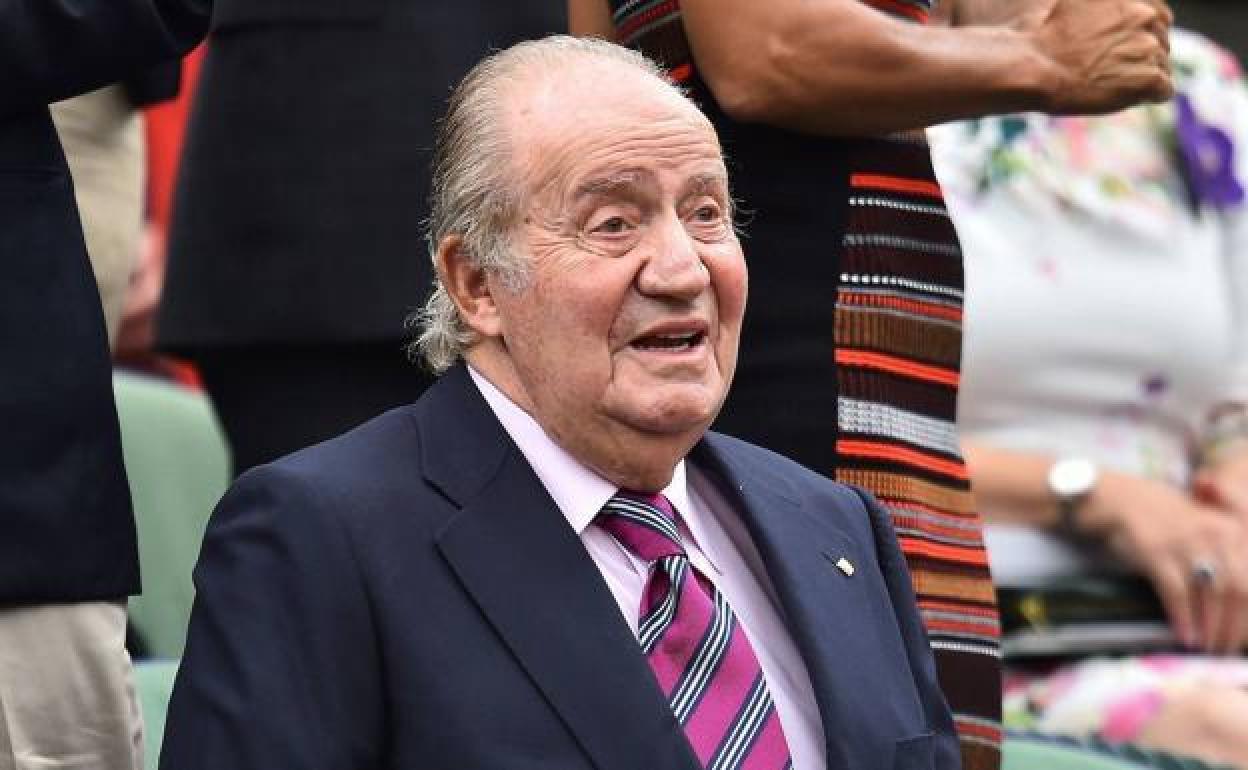 El rey emérito Juan Carlos I.