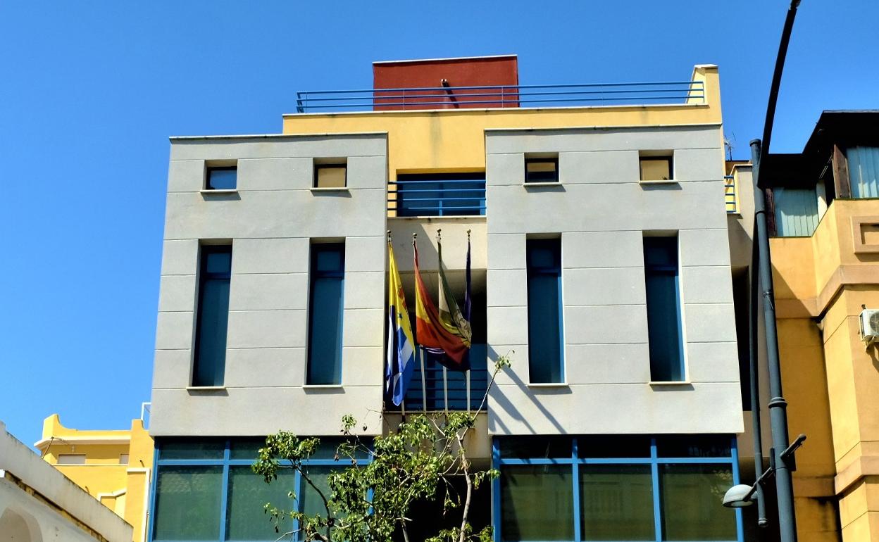 Edificio de Bienestar Social en Rincón de la Victoria. 