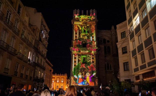 Horarios de las luces y espectáculos de Navidad en Málaga