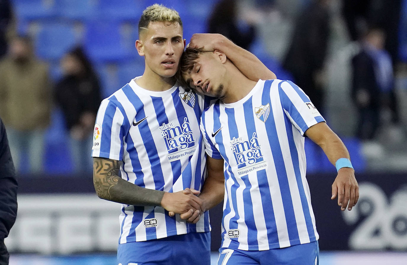 Las mejores fotografías del encuentro disputado este domingo en La Rosaleda