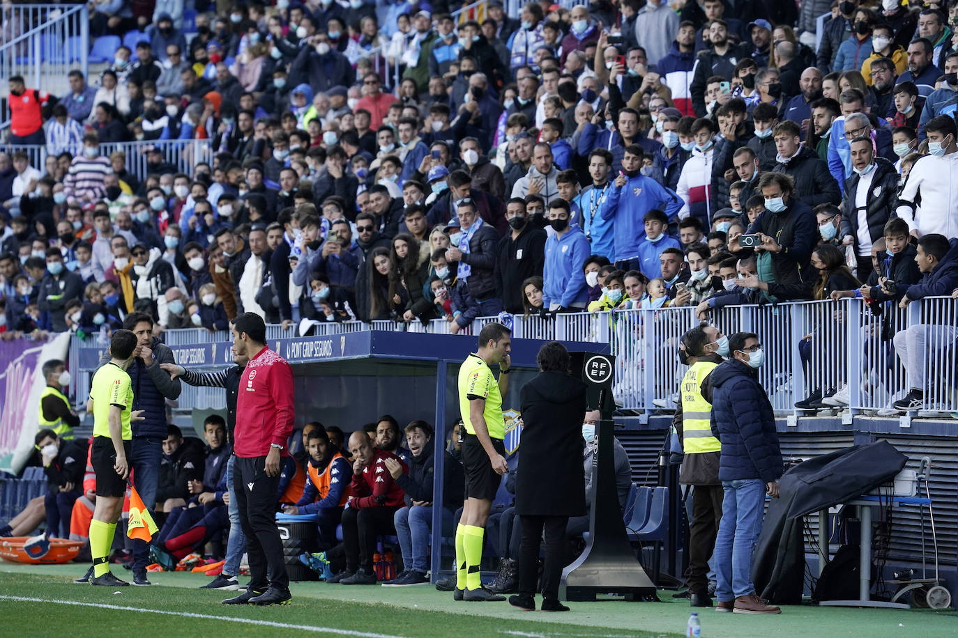 Las mejores fotografías del encuentro disputado este domingo en La Rosaleda