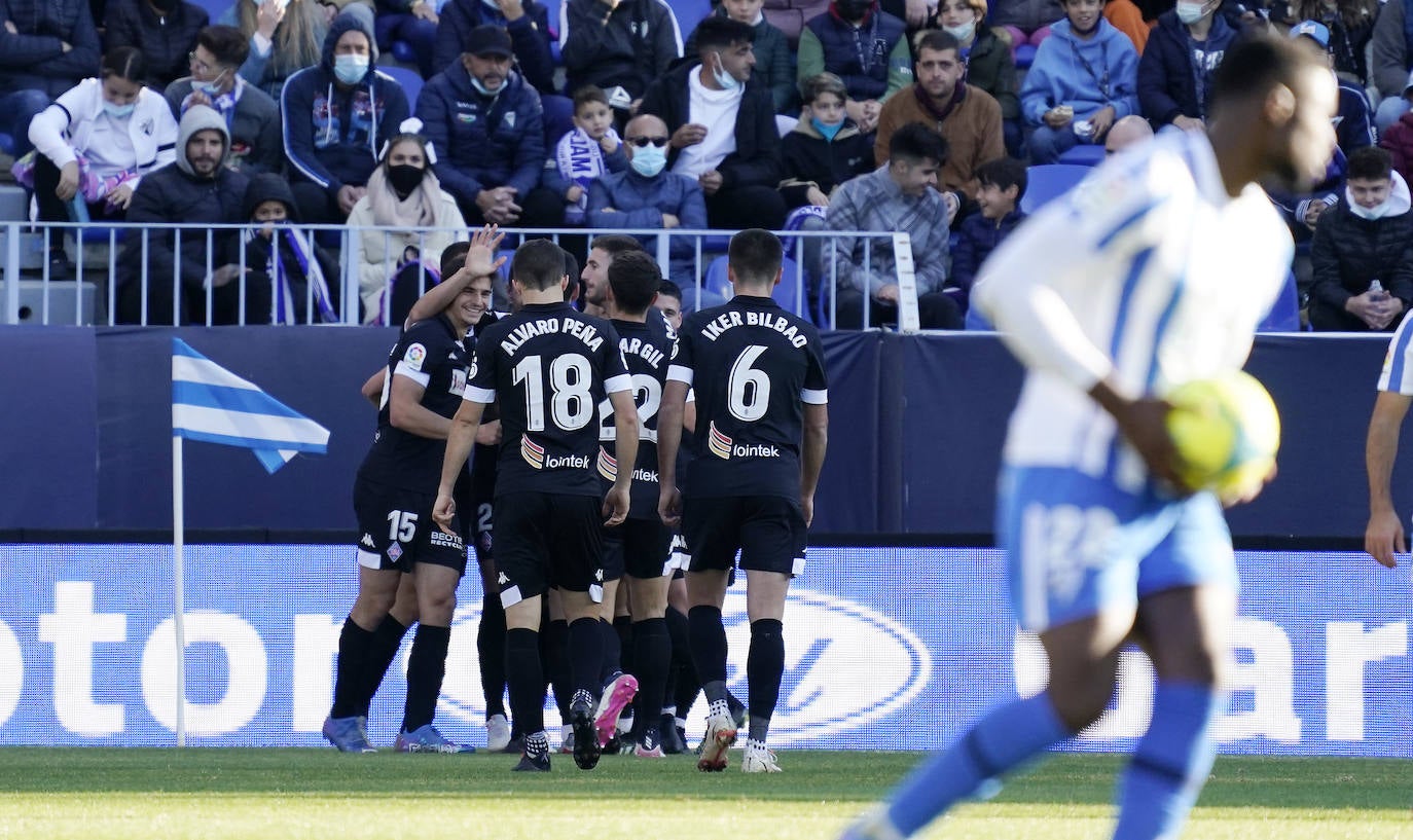 Las mejores fotografías del encuentro disputado este domingo en La Rosaleda