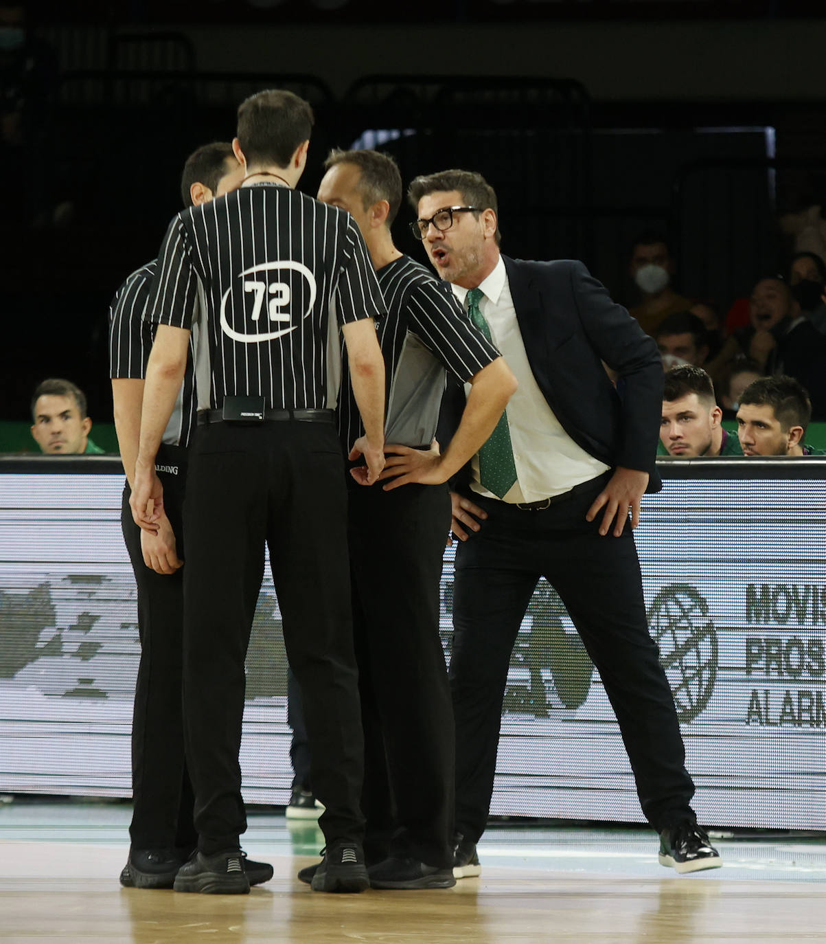 Las mejores imágenes del partido disputado este domingo en Coosur Betis y Unicaja