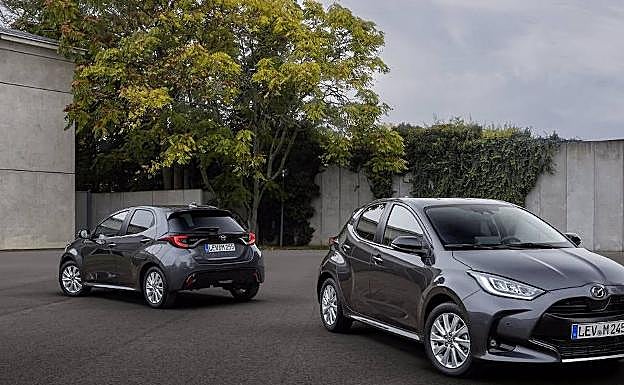 El primer híbrido de Mazda, un gemelo del Toyota Yaris
