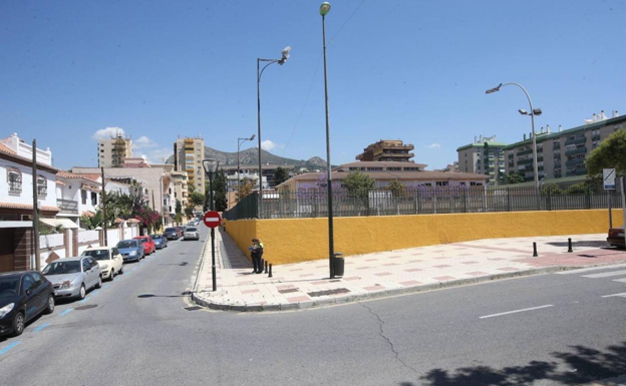 El 'parking' en Echeverría del Palo se construirá bajo las pistas del colegio Valle-Inclán.