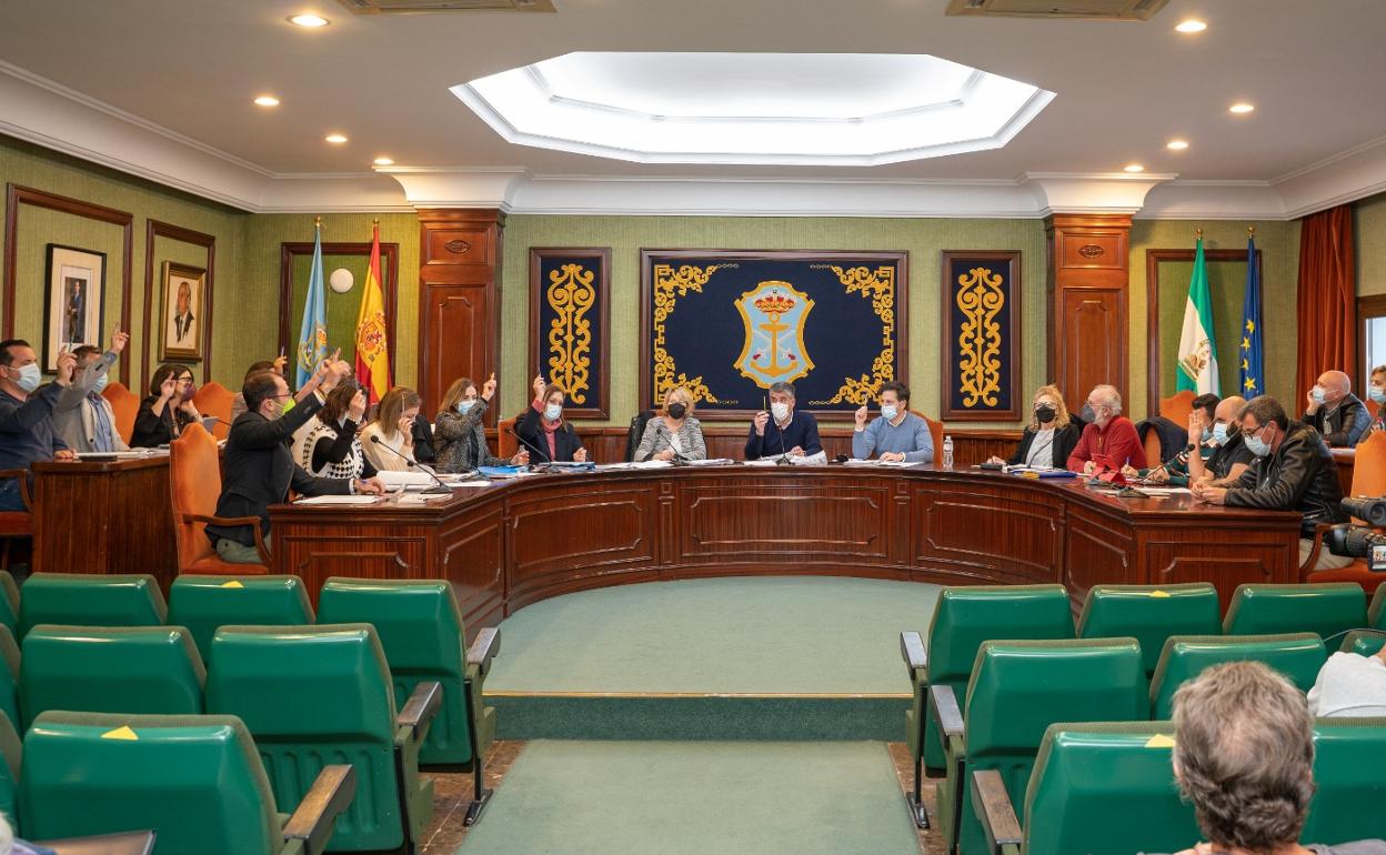 Imagen de la sesión plenaria celebrada ayer en Nerja. 