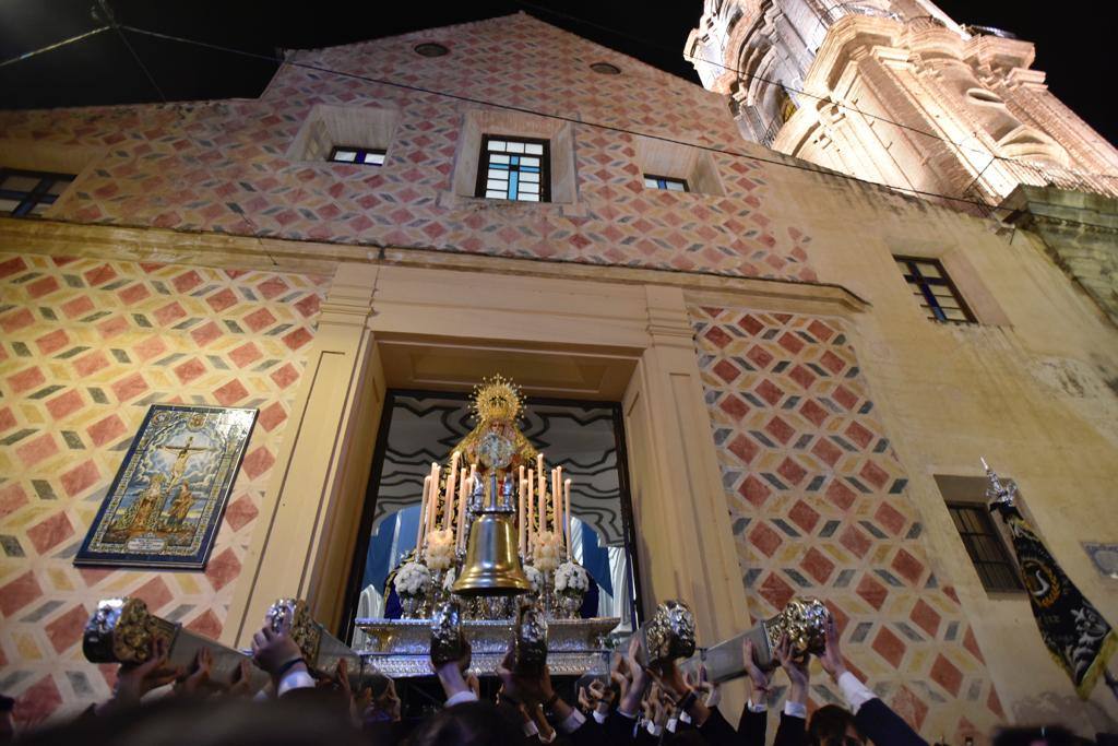 Procesión de la Paloma por los 50 años de su bendición.