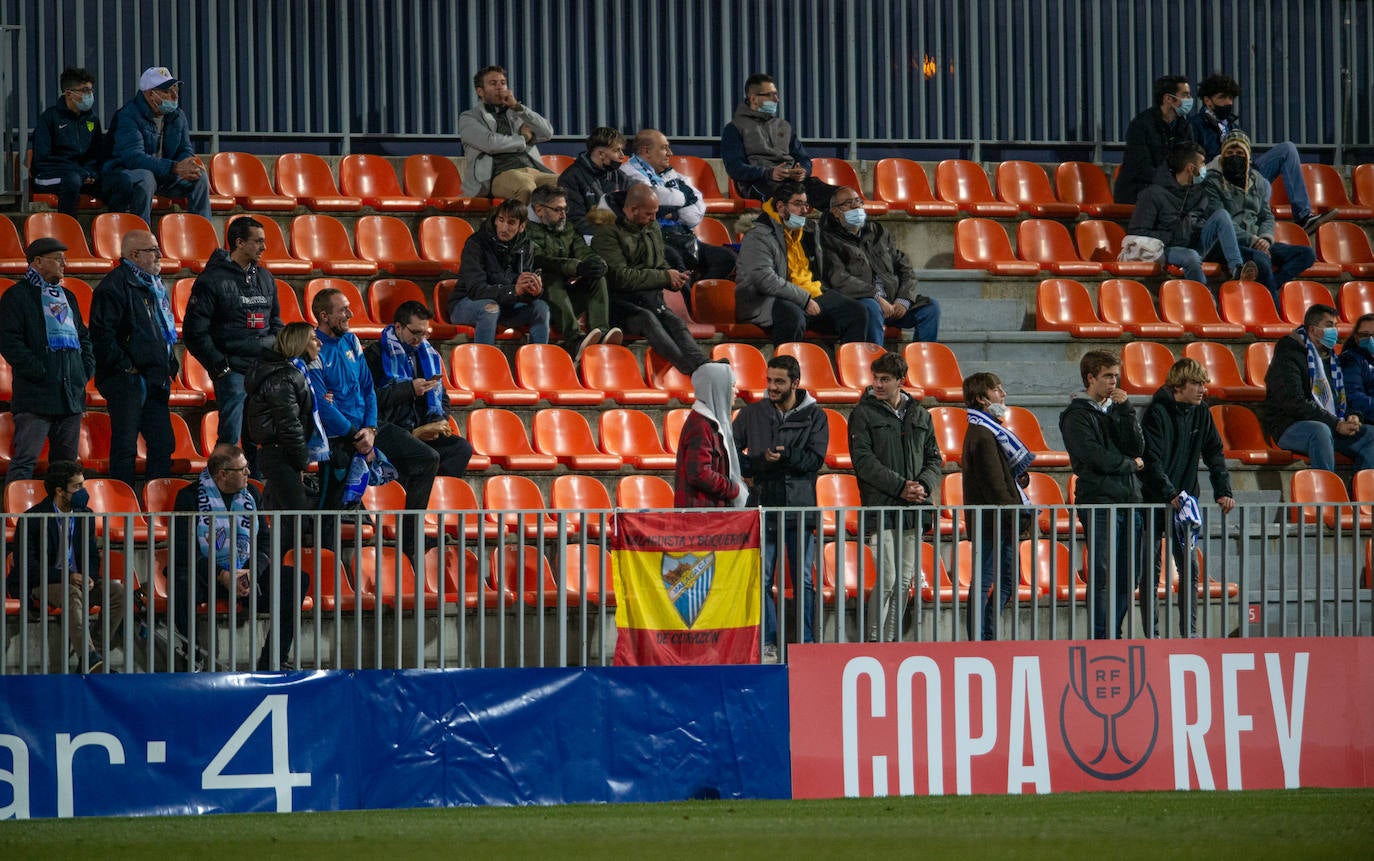 El Málaga cayó ante el Rayo Majadahonda (1-0) 