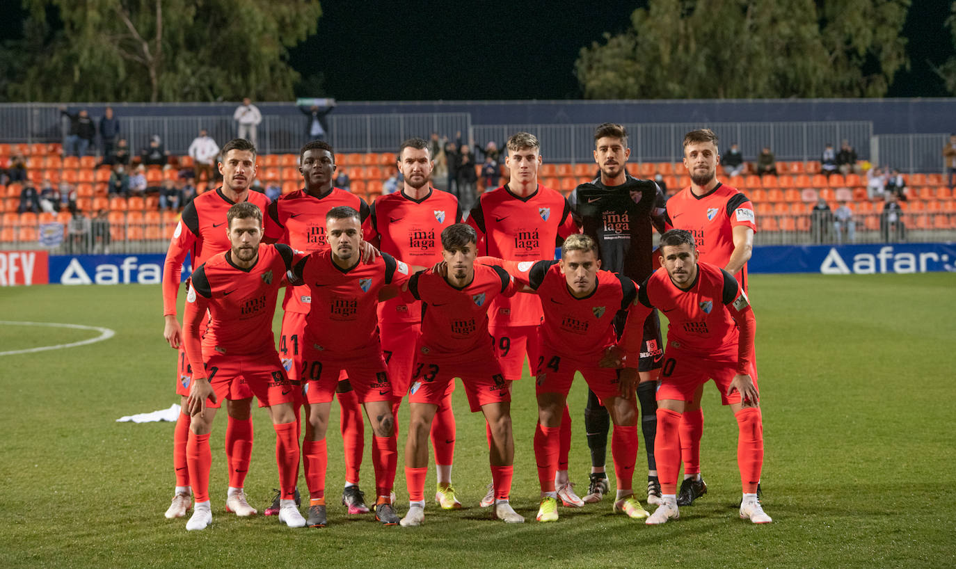 El Málaga cayó ante el Rayo Majadahonda (1-0) 