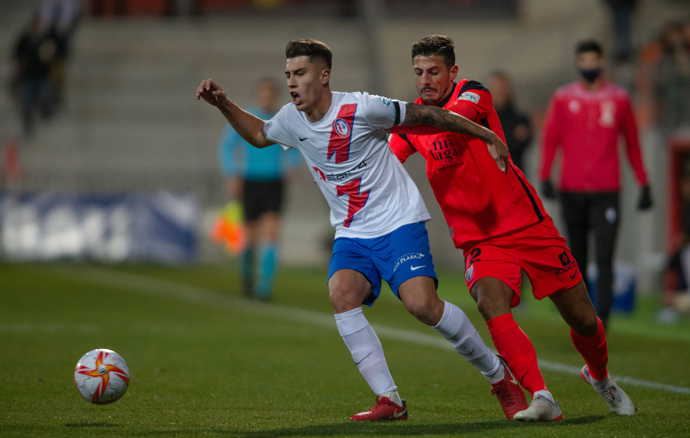 El Málaga cayó ante el Rayo Majadahonda (1-0) 