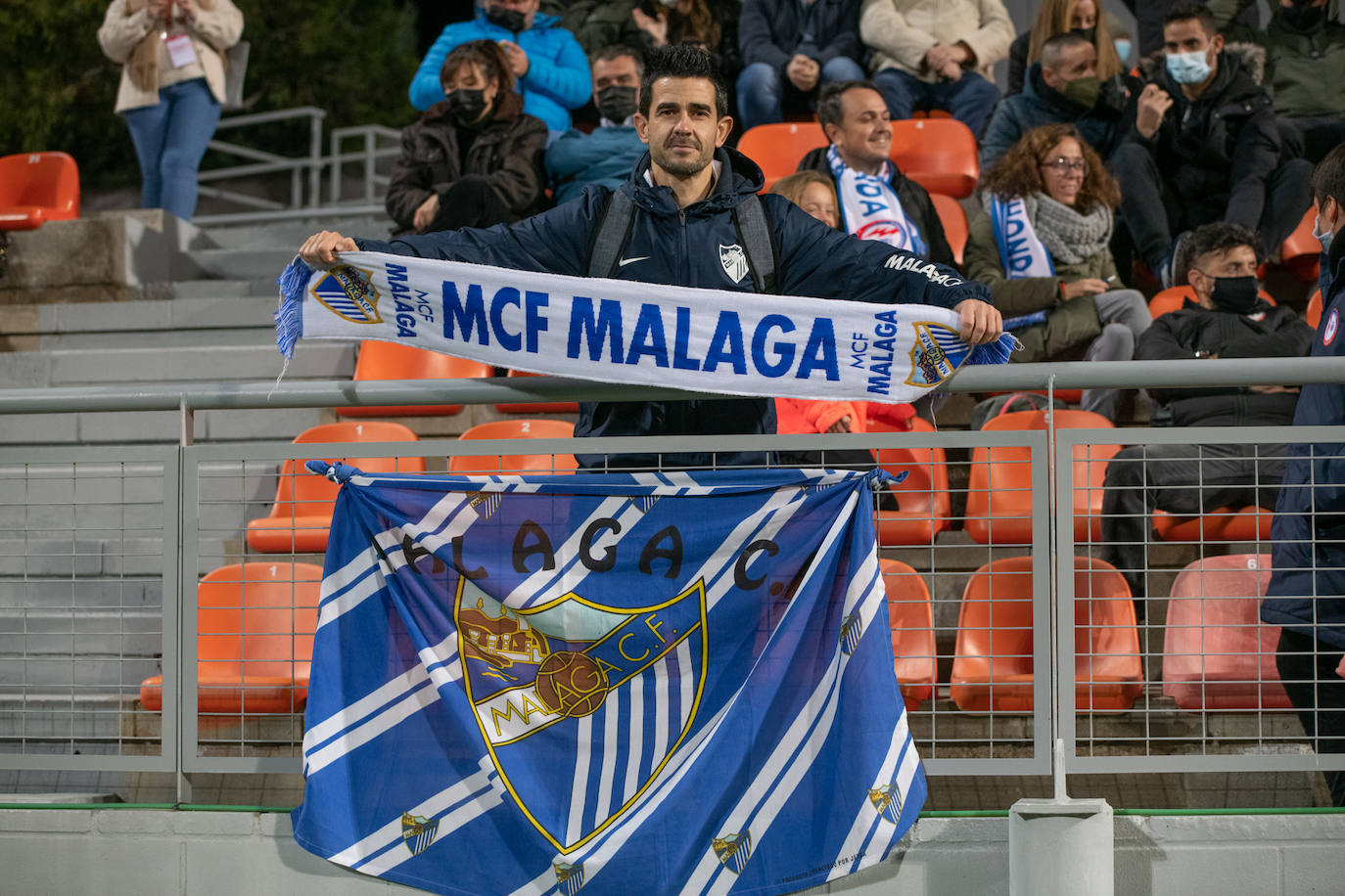 El Málaga cayó ante el Rayo Majadahonda (1-0) 