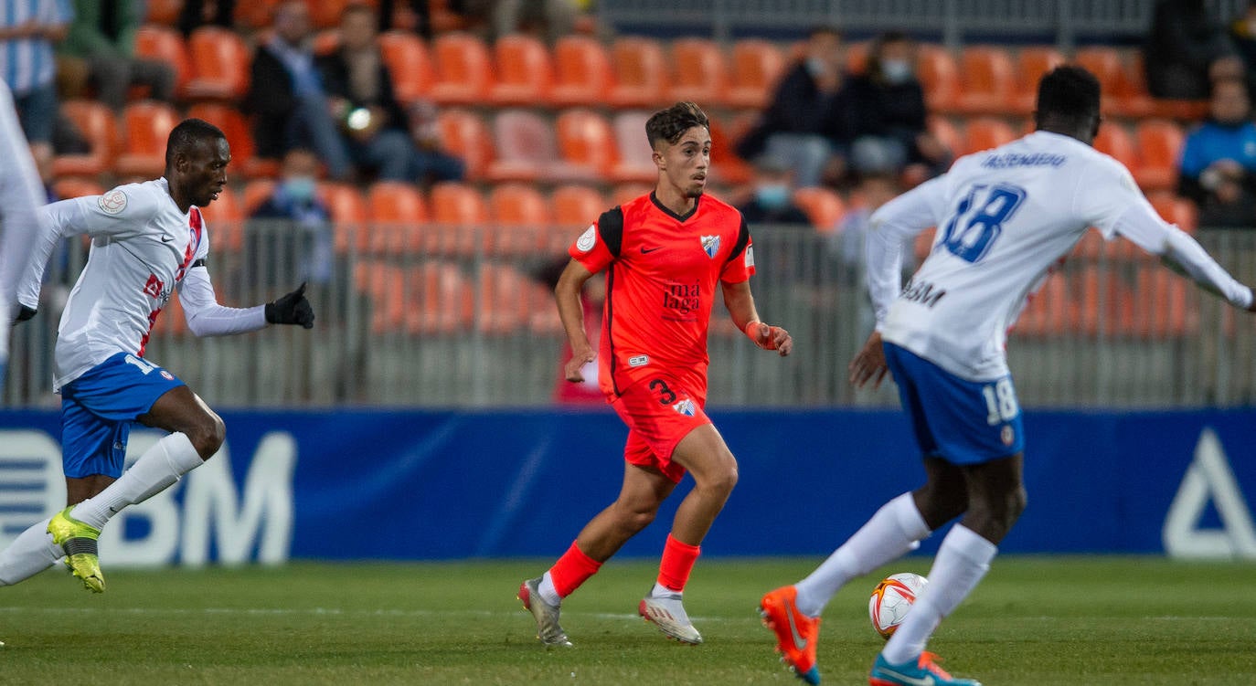 El Málaga cayó ante el Rayo Majadahonda (1-0) 