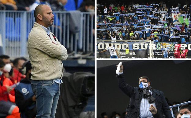 La Rosaleda canta «¡José Alberto, dimisión!»