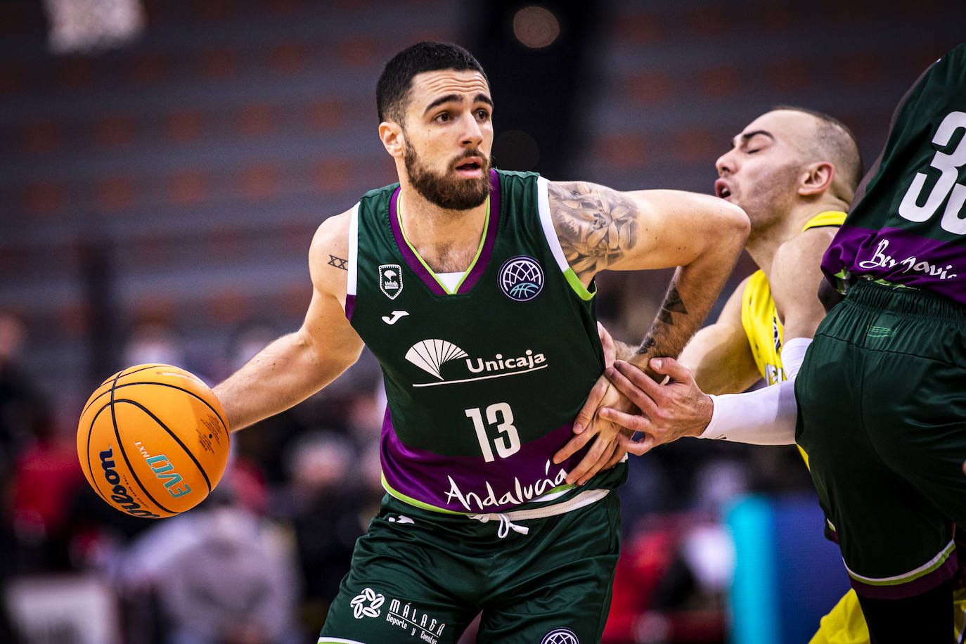 El Unicaja pierde en su visita al Lavrio Megabolt. 