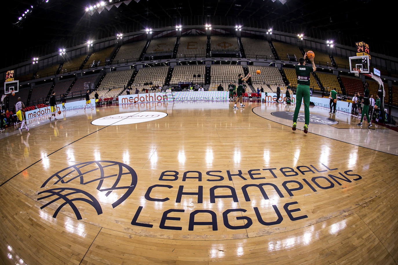 El Unicaja pierde en su visita al Lavrio Megabolt. 