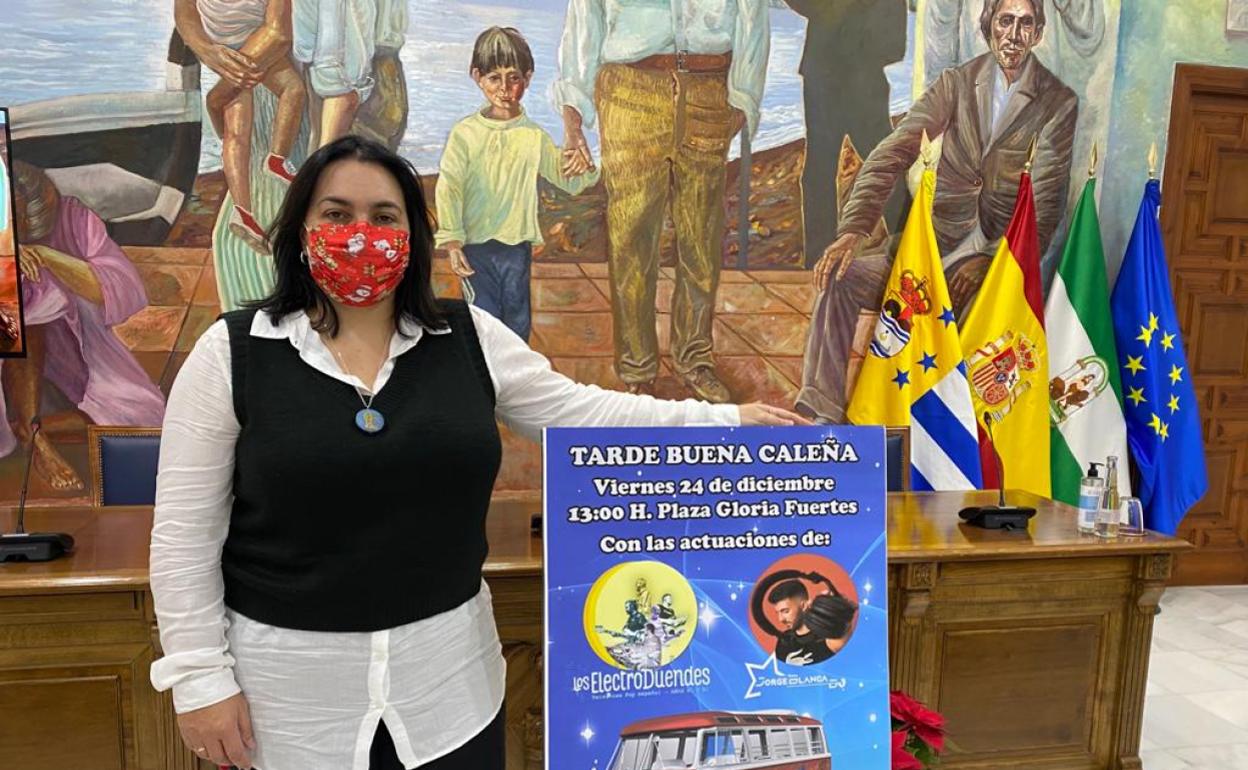 La edil de Cultura, en la presentación de las actividades. 