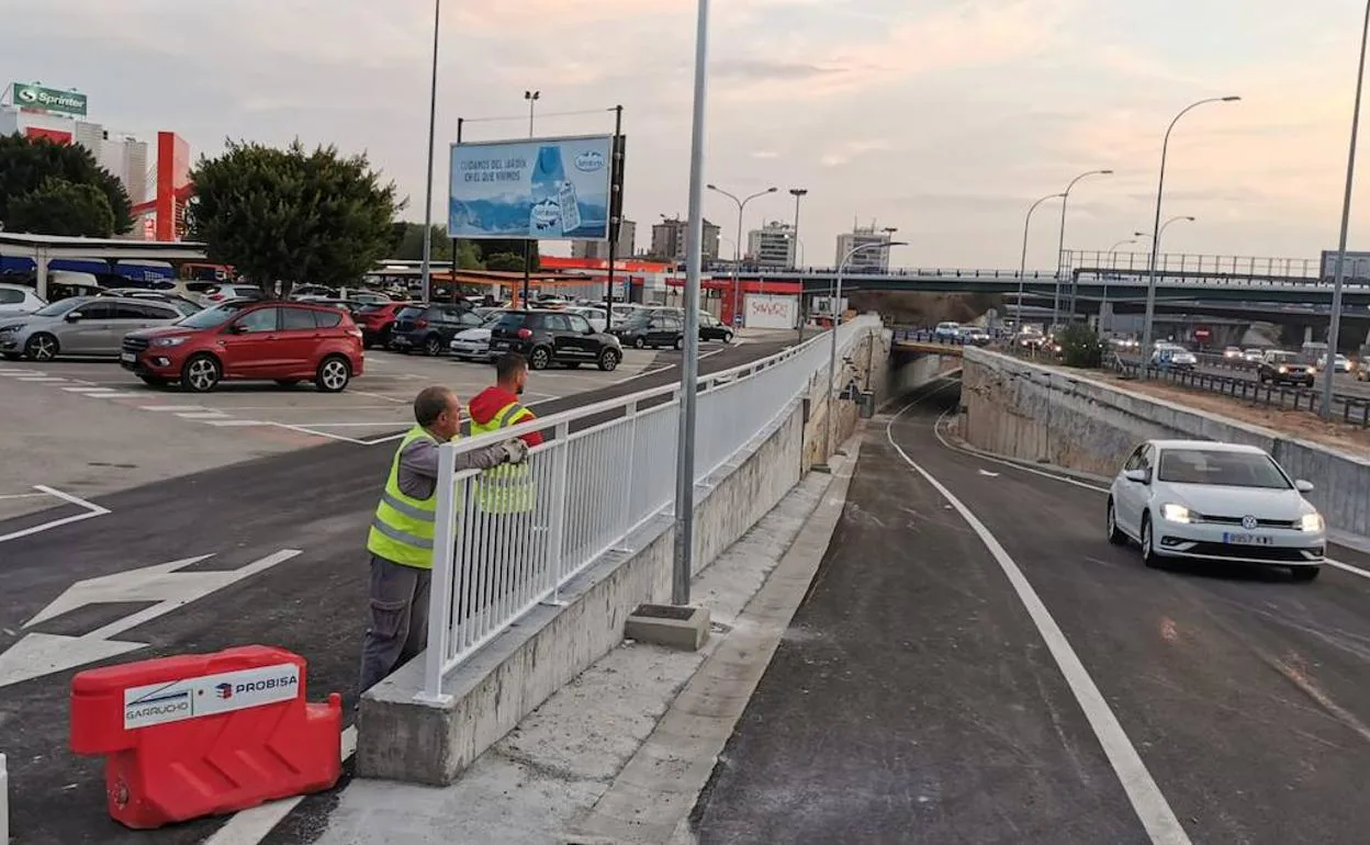 Málaga recupera una conexión con la autovía tras una década de atascos
