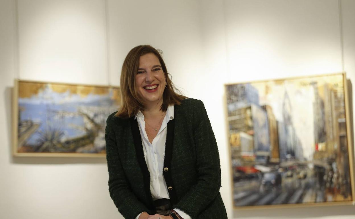 La galerista Eugenia Benedito. 