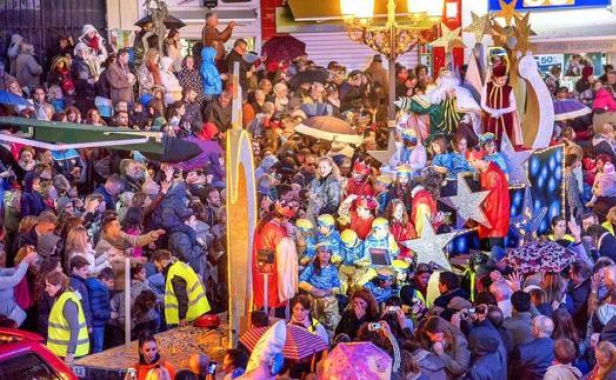 Imagen de una cabalgata de Reyes anterior en Torremolinos. 