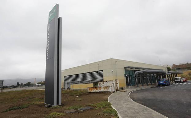 Estación del AVE de Antequera, casi terminada.