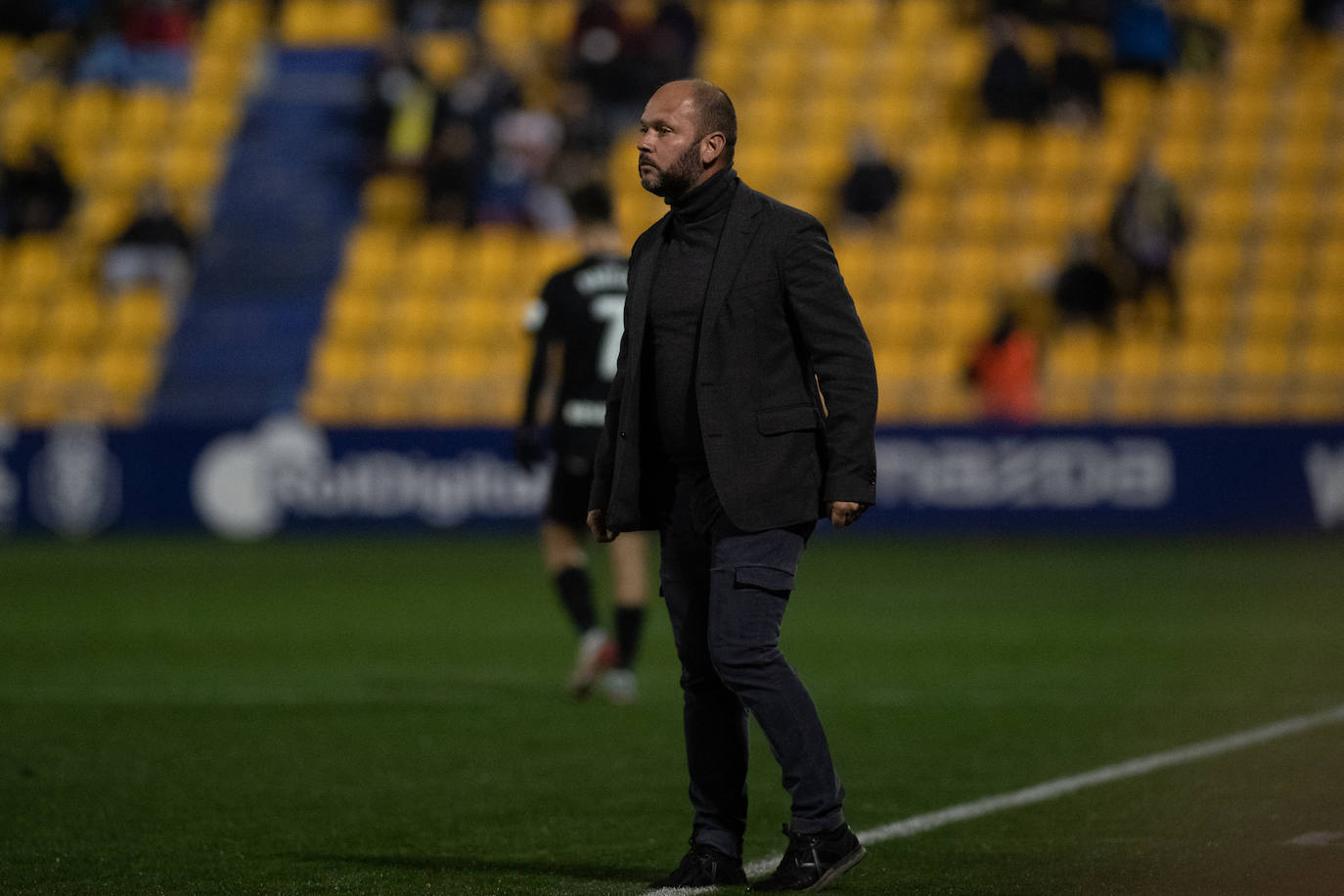 El Málaga abrió el marcador en la recta final del partido 