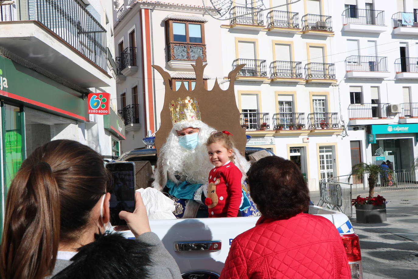 Sus majestades también pasaron por Torrox