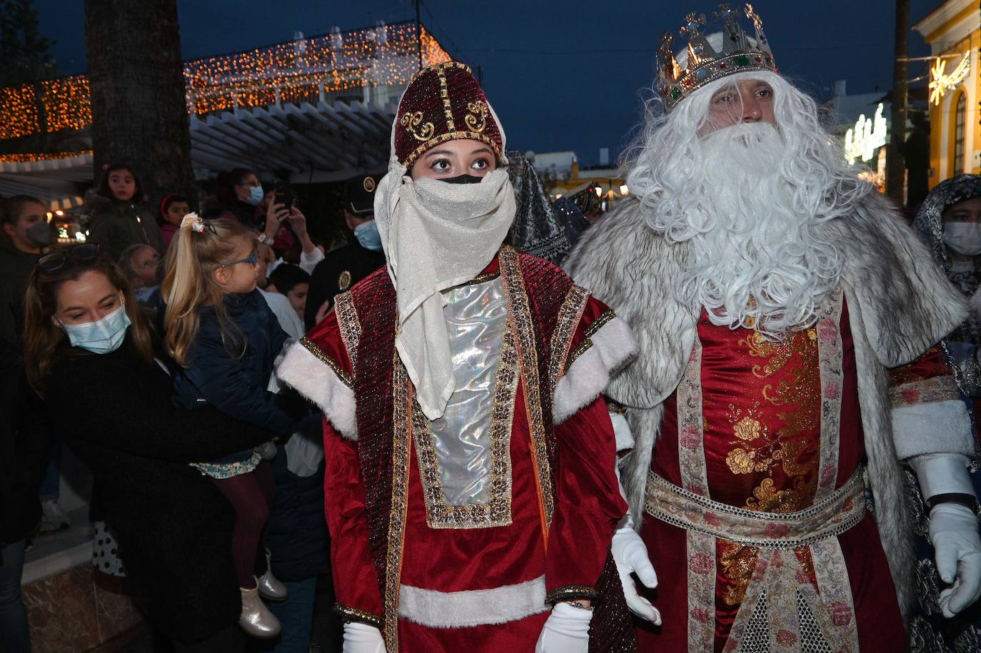 Fotos: Los Reyes Magos llegan a San Pedro Alcántara