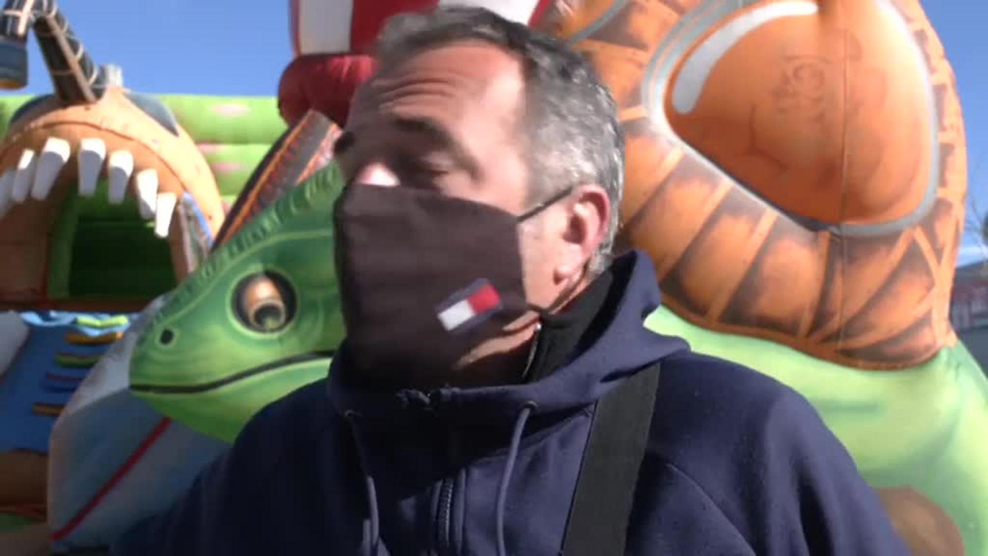 El viento y otros riesgos de los castillos hinchables