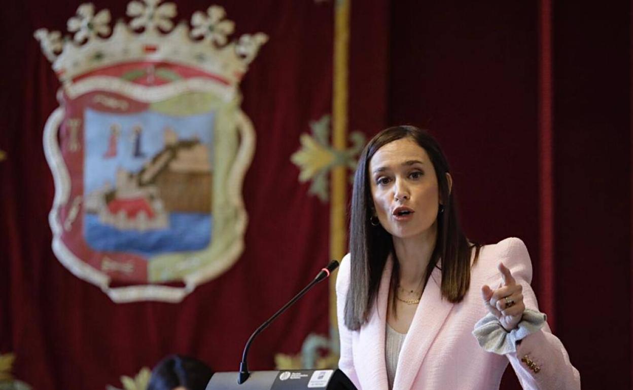 Elisa Pérez de Siles, portavoz del PP en el Ayuntamiento de Málaga. 