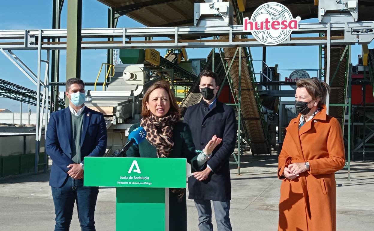 Siro Pachón, Patricia Navarro, Javier López y Paz Hurtado.