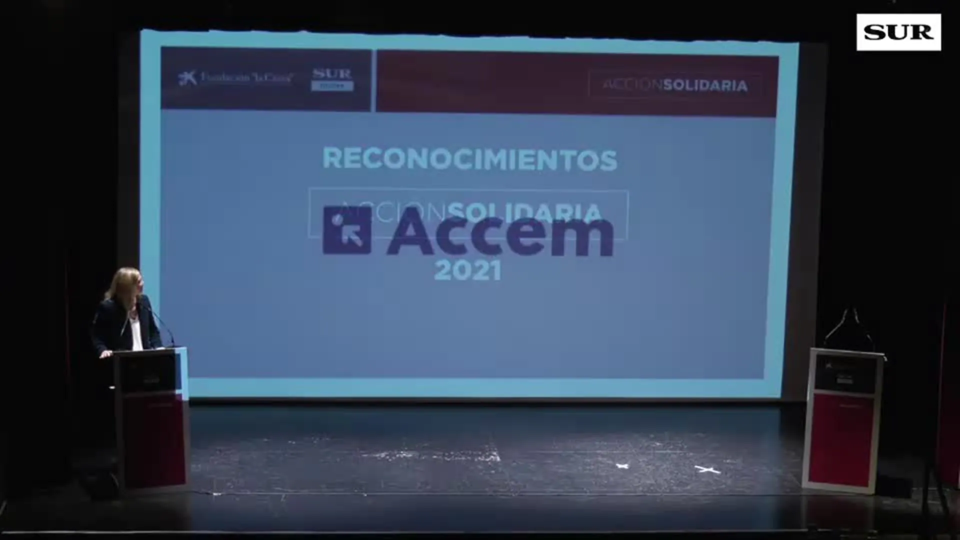 Gala Acción Solidaria 2022: Intervención de Jamp Palô, profesor de teatro de Down Málaga