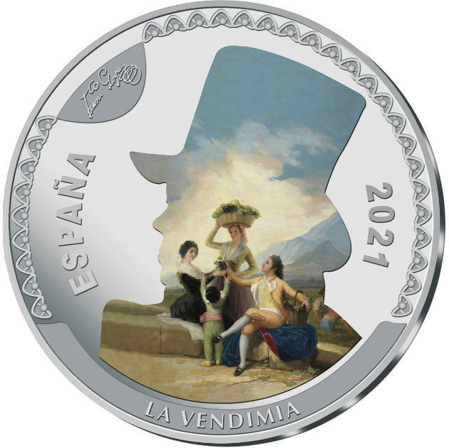 Moneda 'La Vendimia'. 