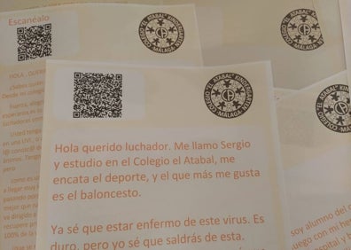 Imagen secundaria 1 - Detalle de las cartas que han llegado al buzón de Belén Navarrete