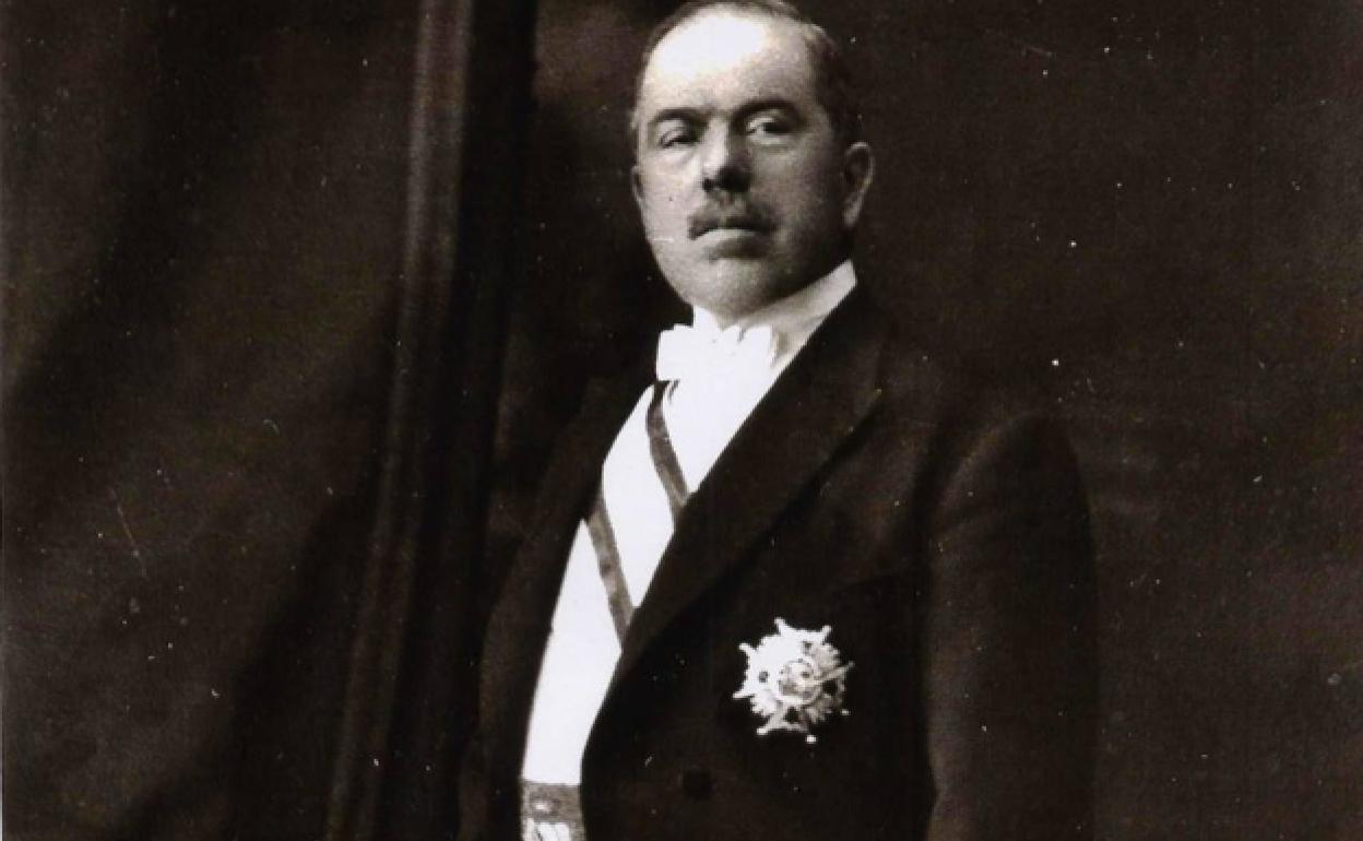 Antonio Baena Gómez, primer presidente y cofundador de la Agrupación de Cofradías. / 