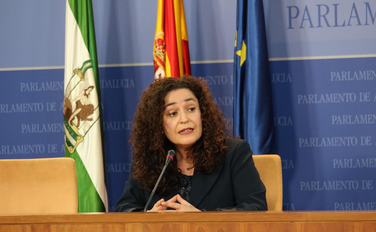 Inmaculada Nieto, portavoz de Unidas Podemos por Andalucía. 