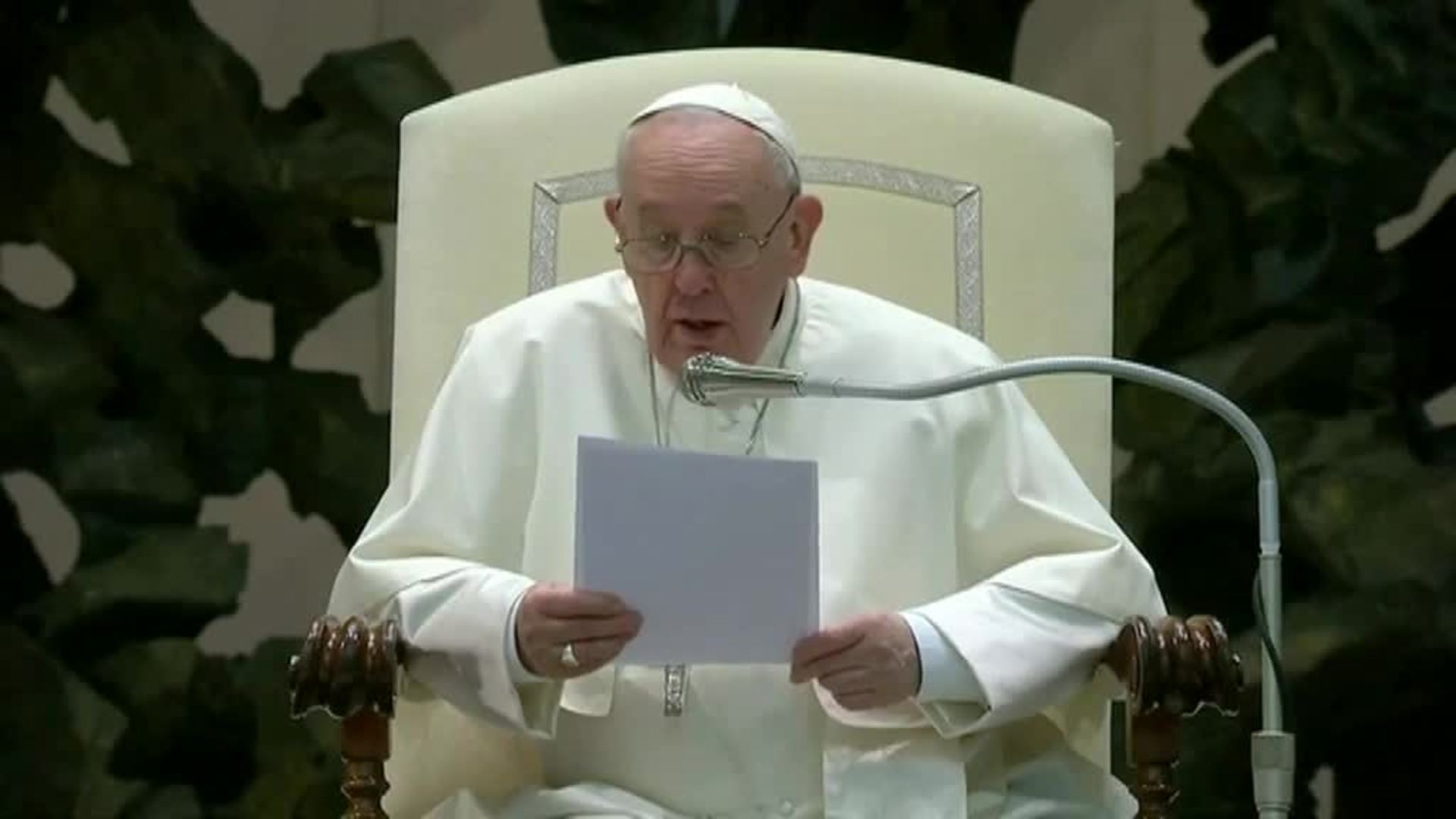 El papa Francisco expresa su solidaridad con los habitantes de Tonga