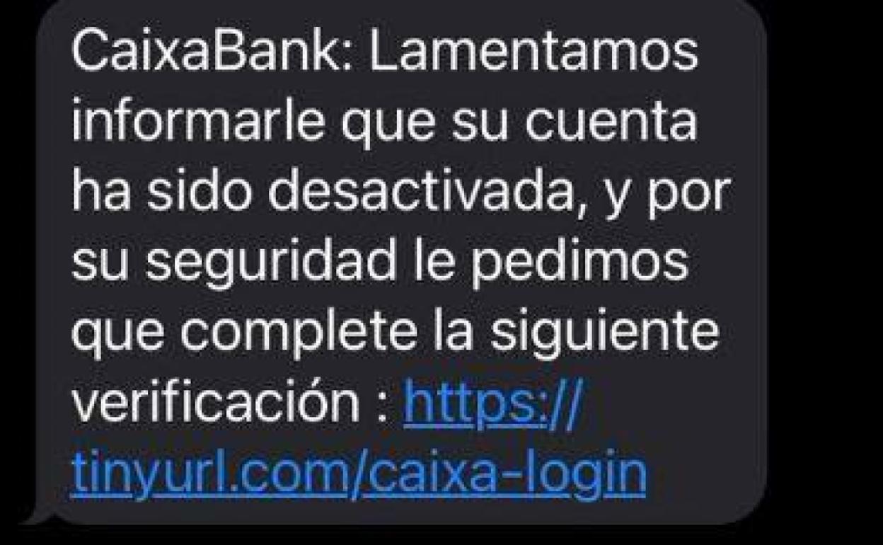 Aviso a los clientes de CaixaBank sobre una nueva estafa por SMS