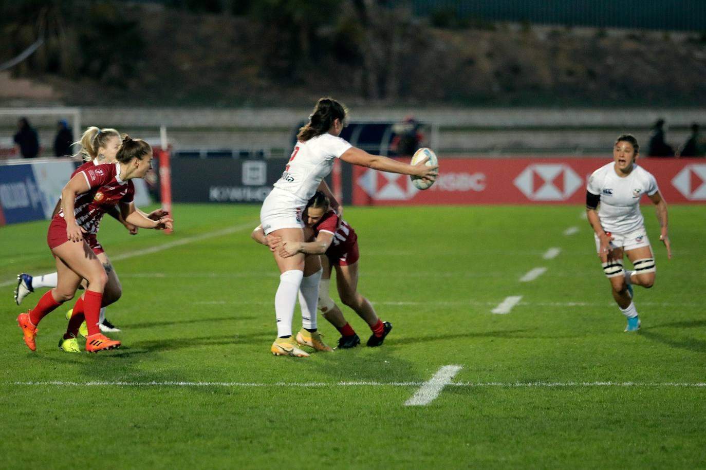 Los duelos decisivos de las HSBC Series Mundiales de Málaga de rugby 7