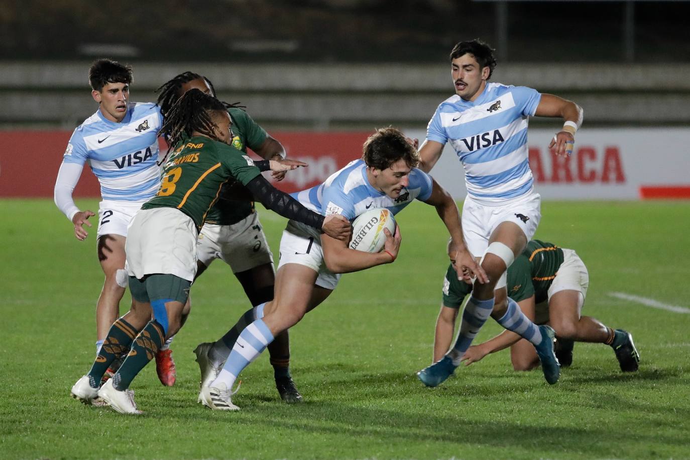 Los duelos decisivos de las HSBC Series Mundiales de Málaga de rugby 7