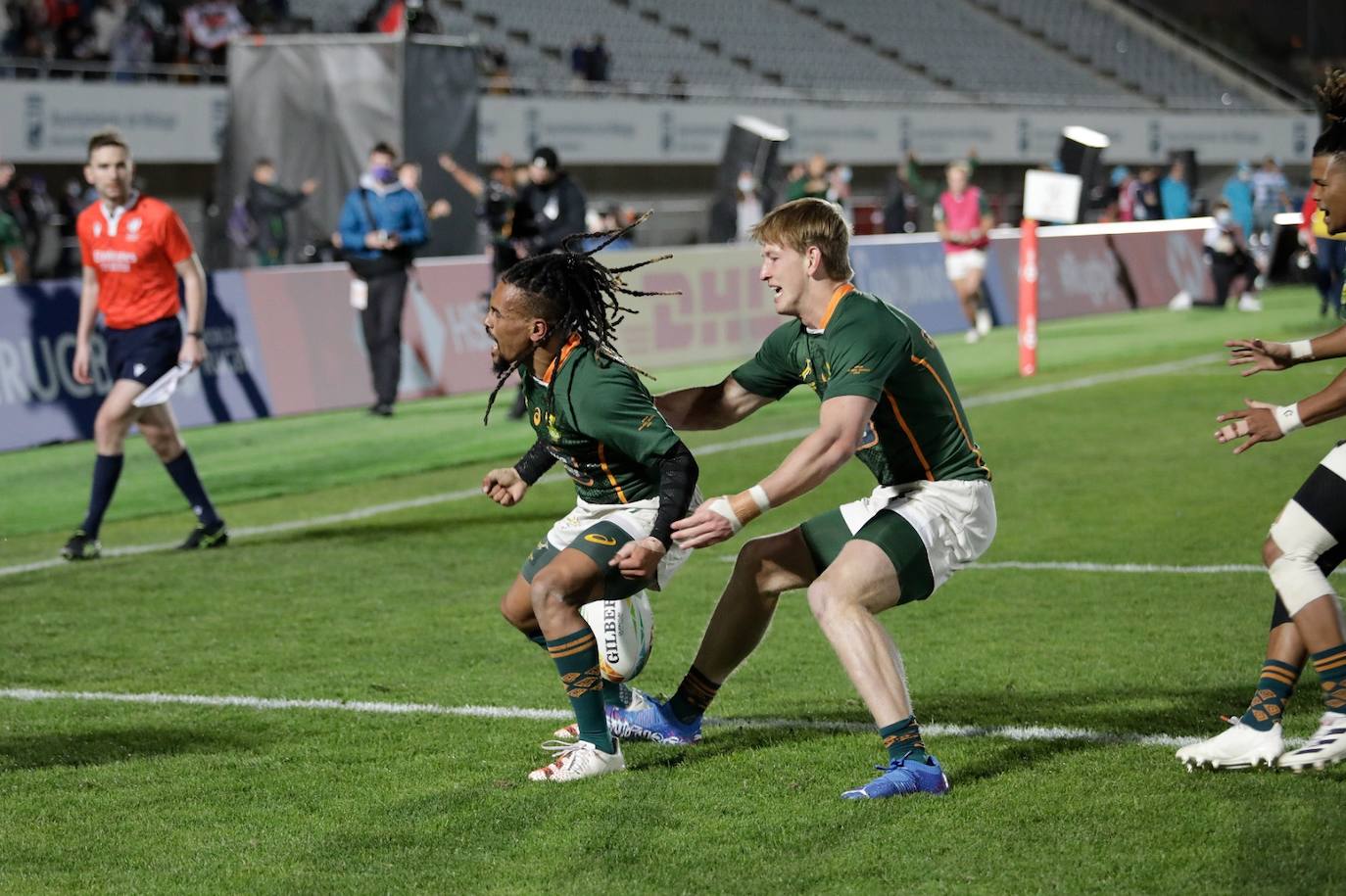 Los duelos decisivos de las HSBC Series Mundiales de Málaga de rugby 7