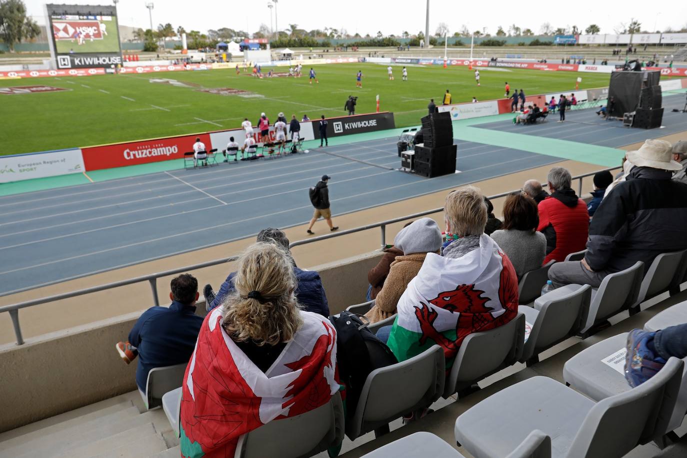 Los duelos decisivos de las HSBC Series Mundiales de Málaga de rugby 7