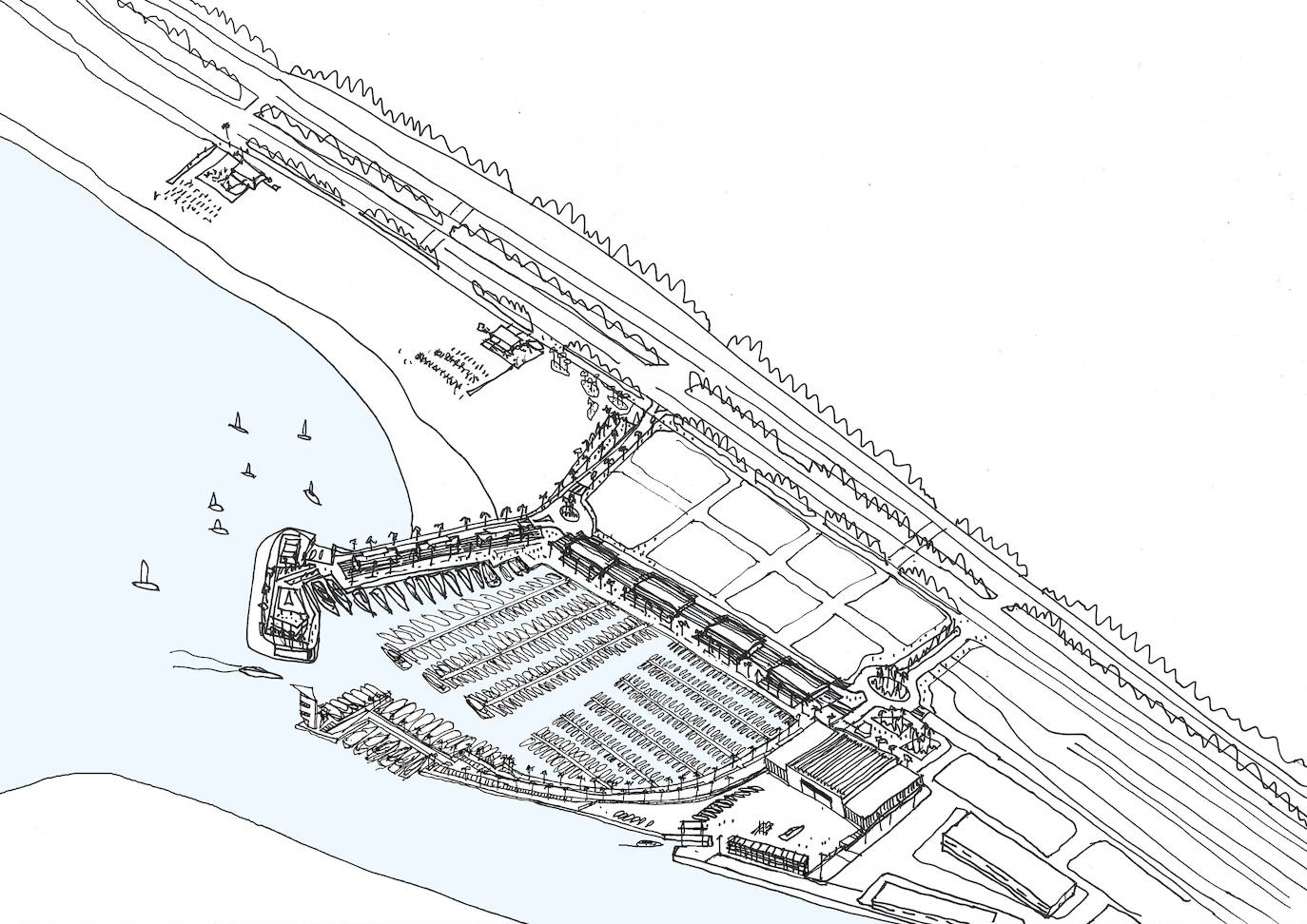 Fotos: Así será el futuro puerto deportivo de San Andrés