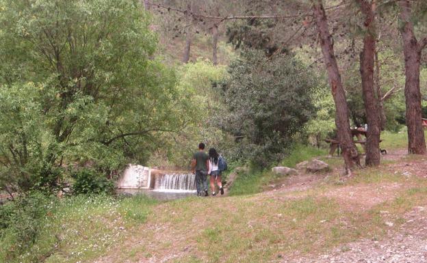 Parte de este espacio está junto al arroyo del Alcázar.