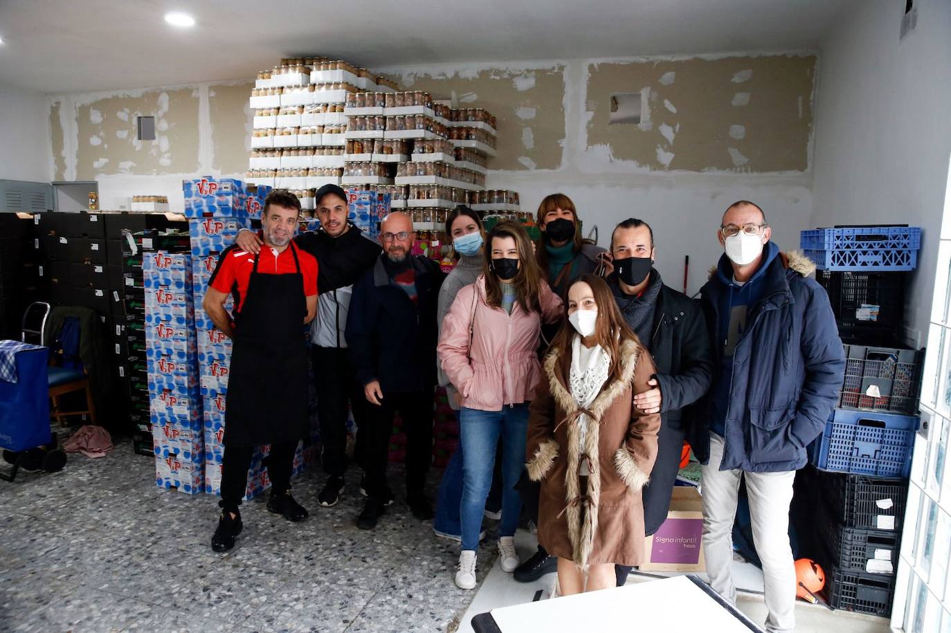 Ángel Rielo y Tú no mandas visitan la Casa de la Buena Vida. 