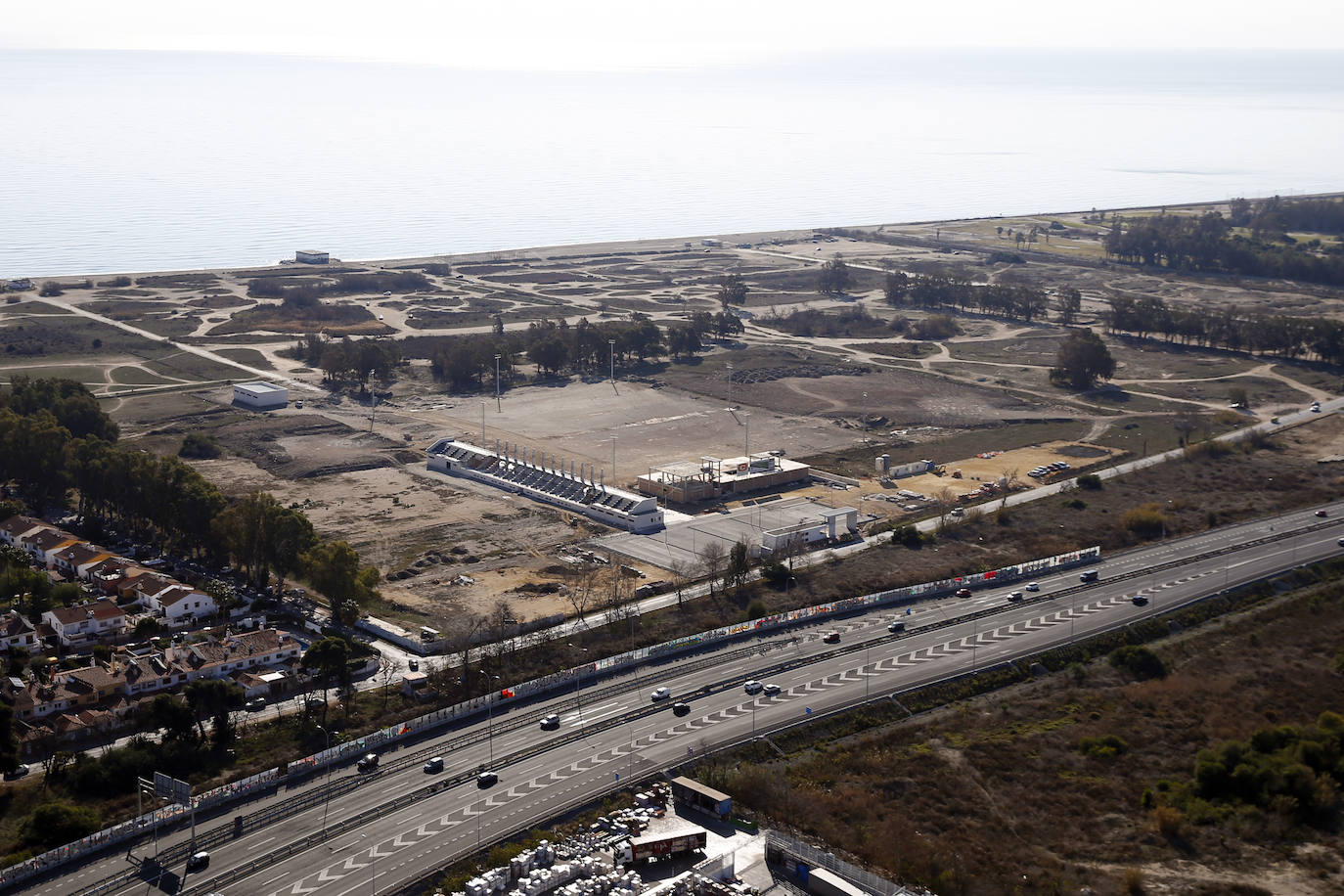 La Unidad de Medios Aéreos de la Policía Nacional creada en Málaga en el 86 cuenta con su helicóptero y un equipo de drones para perseguir la delincuencia