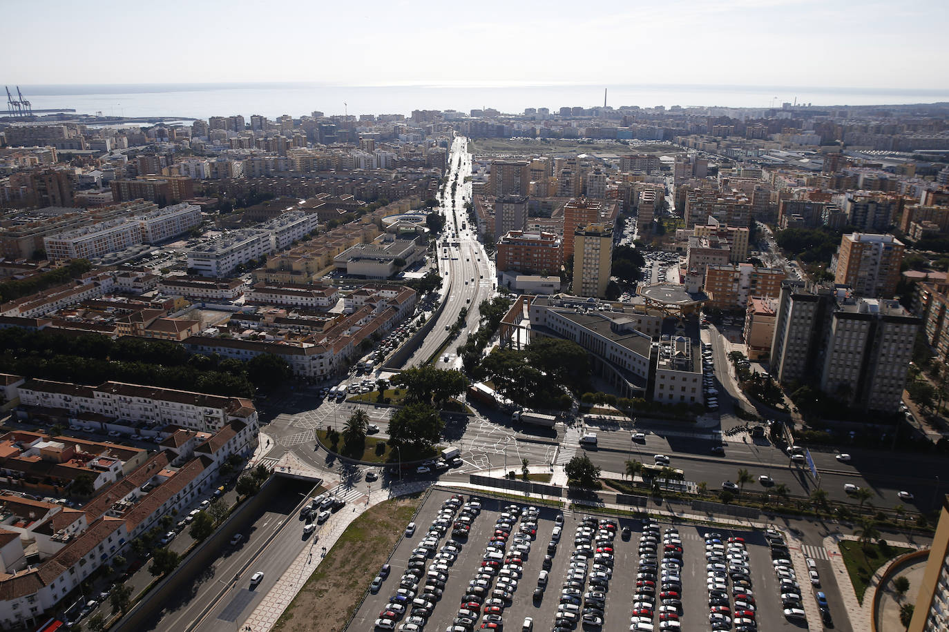 La Unidad de Medios Aéreos de la Policía Nacional creada en Málaga en el 86 cuenta con su helicóptero y un equipo de drones para perseguir la delincuencia