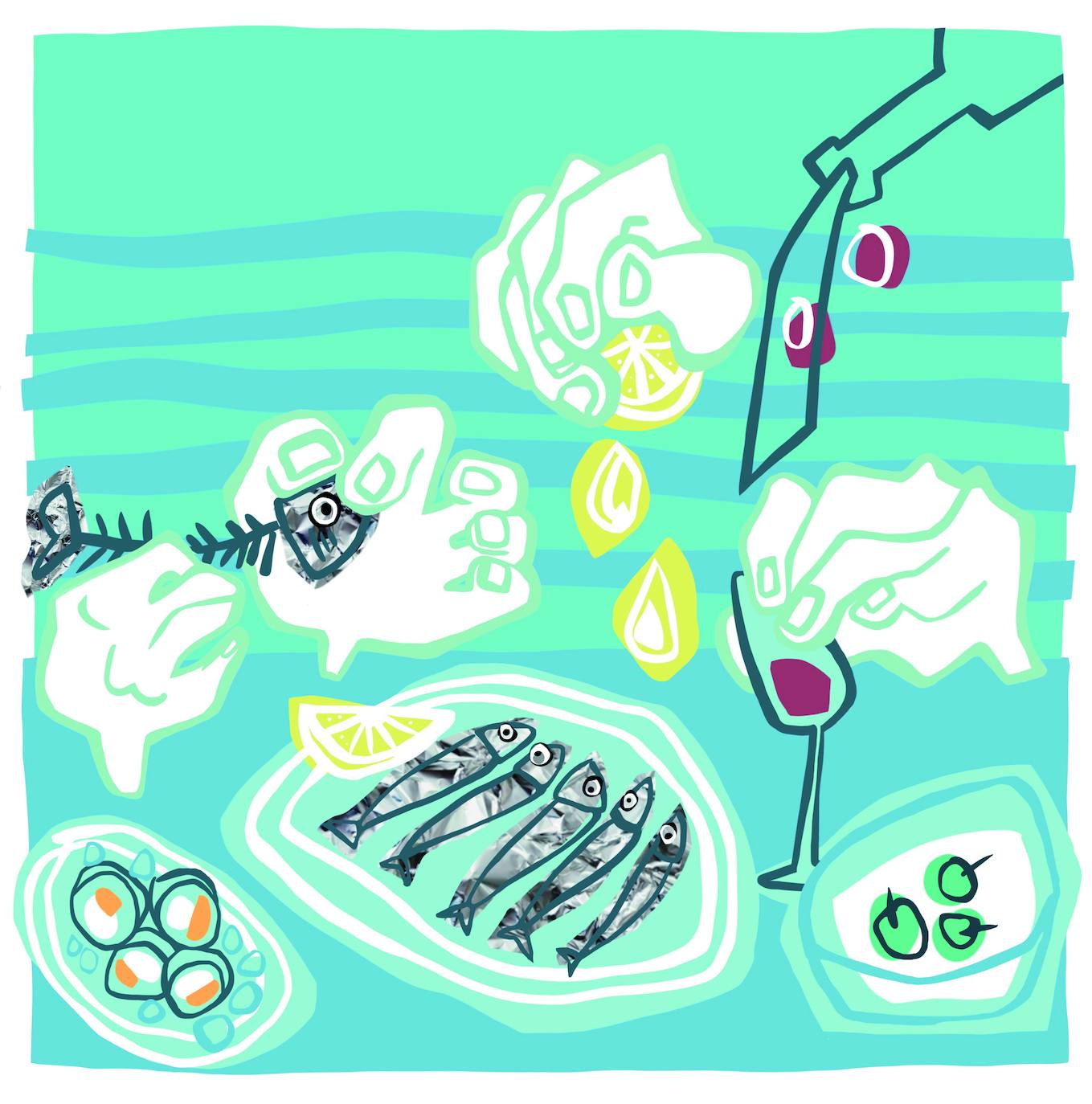 Un homenaje a la cocina marinera malagueña