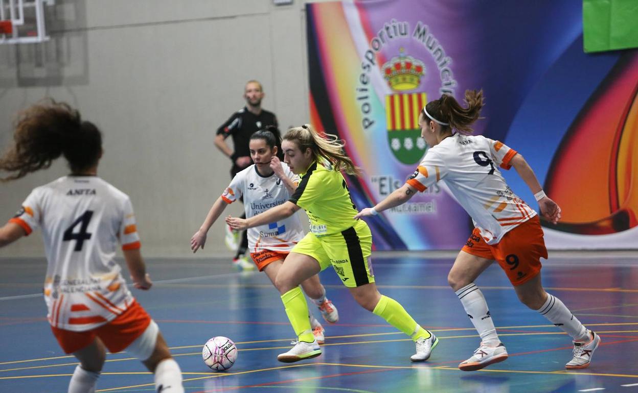 Fútbol-sala | Univ. Alicante 3 - 1 Atl. Torcal: El Atlético Torcal sucumbe ante los recursos ofensivos del Alicante