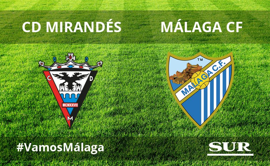 Directo del partido Mirandés - Málaga | Jornada 25 de LaLiga SmartBank