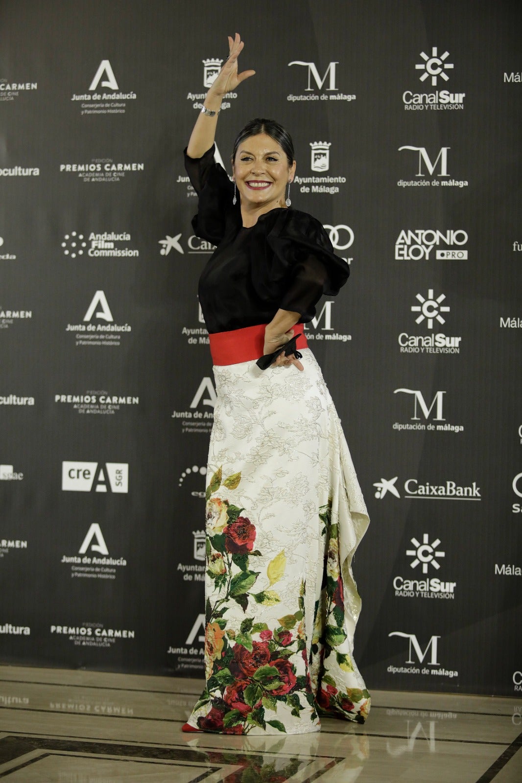 El actor Antonio Banderas recibe el Premio Carmen de Honor en el Teatro Cervantes de su tierra